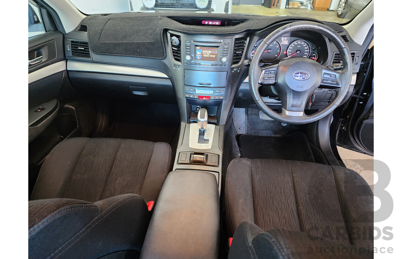 3/2014 Subaru Liberty 2.5i MY14 4d Sedan Black 2.5L
