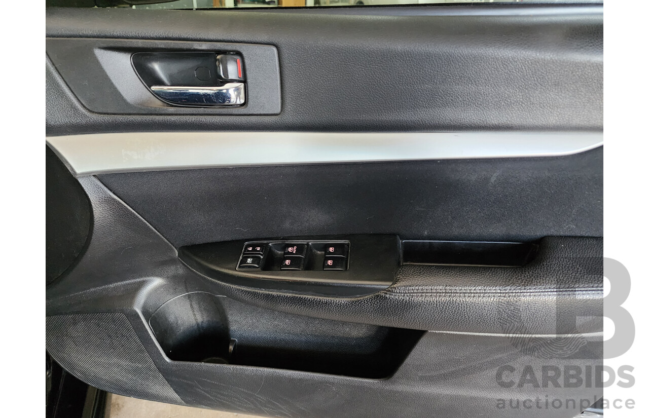 3/2014 Subaru Liberty 2.5i MY14 4d Sedan Black 2.5L