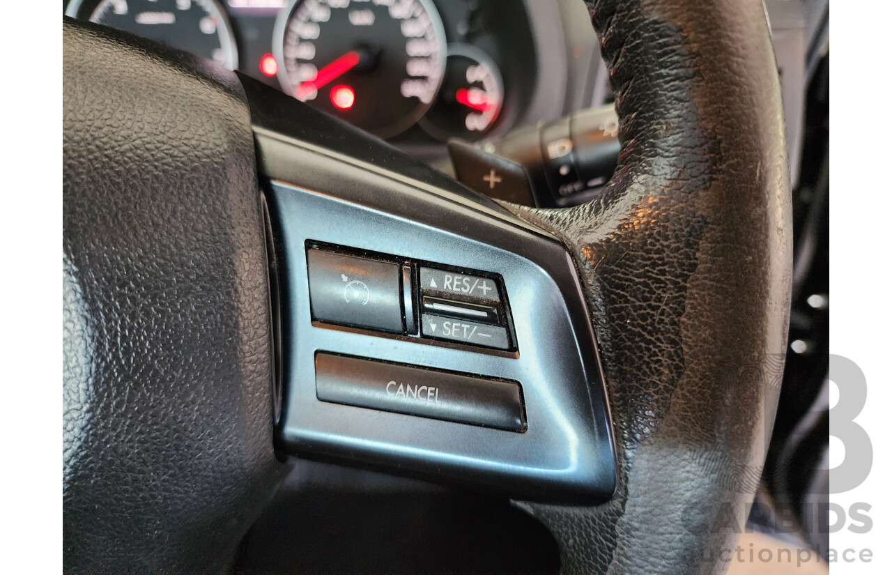 3/2014 Subaru Liberty 2.5i MY14 4d Sedan Black 2.5L