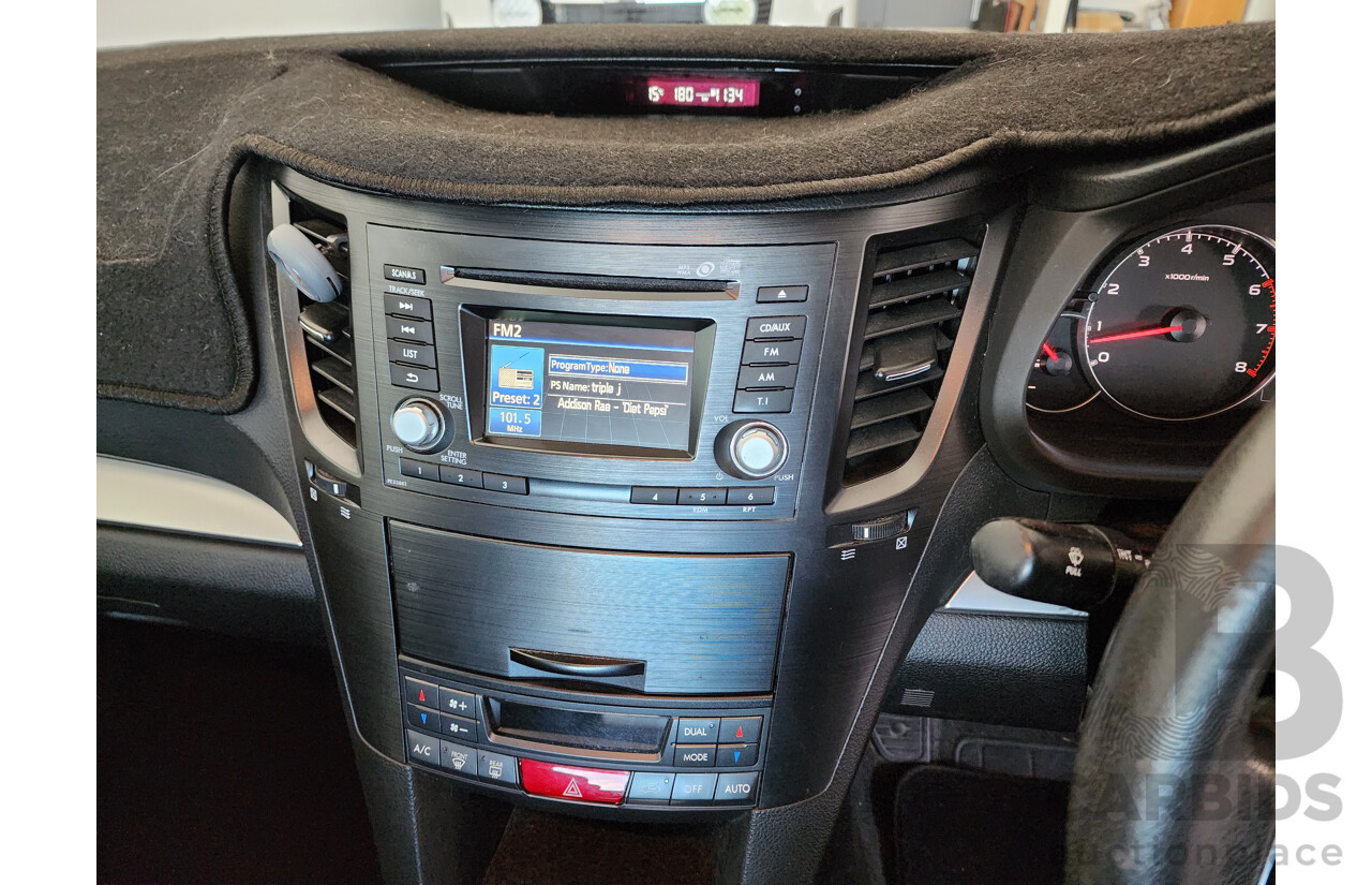 3/2014 Subaru Liberty 2.5i MY14 4d Sedan Black 2.5L