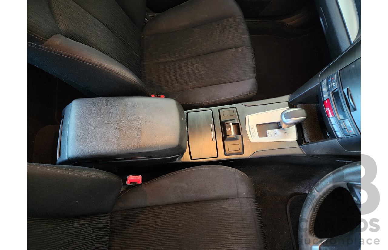 3/2014 Subaru Liberty 2.5i MY14 4d Sedan Black 2.5L