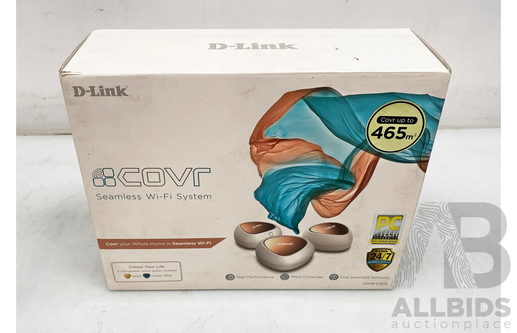 D-Link (COVR C1203) AC12000 Seamless Wi-Fi System