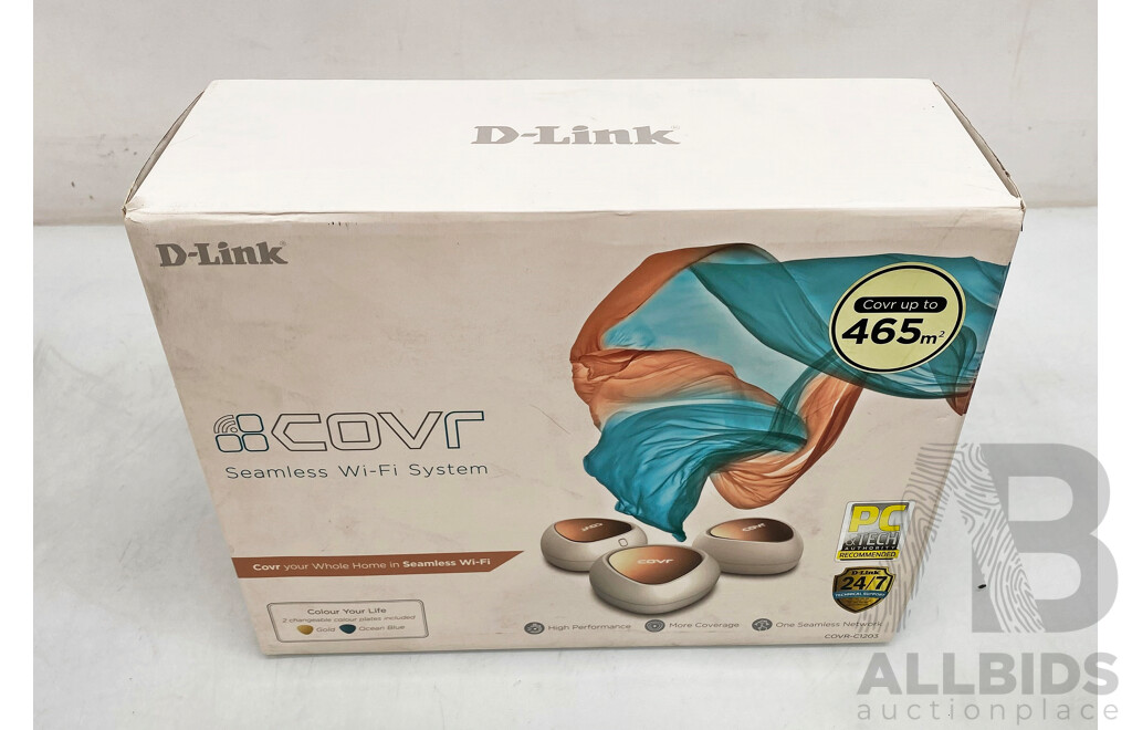 D-Link (COVR C1203) AC12000 Seamless Wi-Fi System