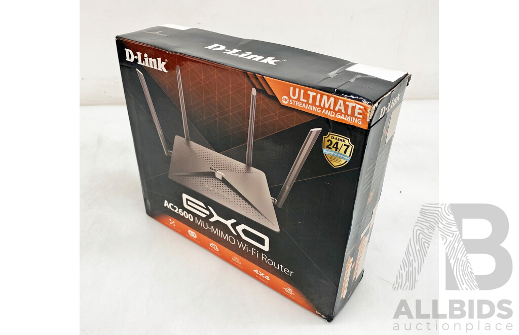 D-Link (AC2600) EXO MU-MIMO Wi-Fi Router