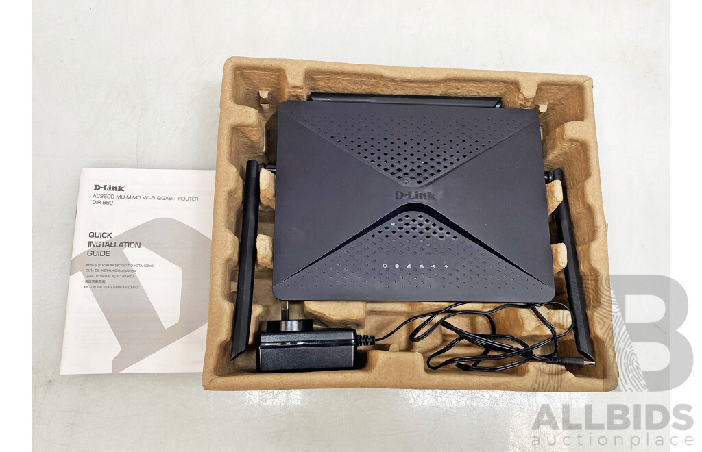 D-Link (AC2600) EXO MU-MIMO Wi-Fi Router