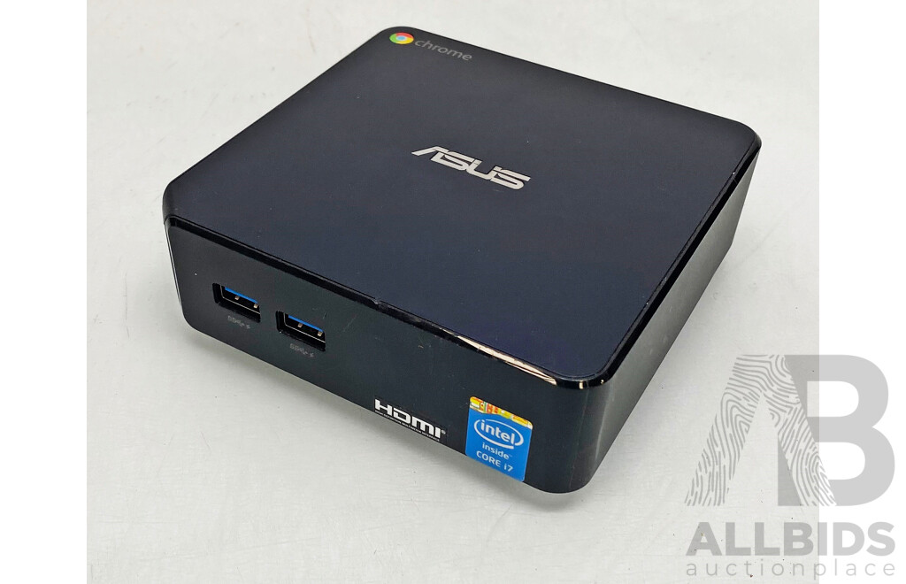 Asus Chromebox CN60 Intel Core I7 (4600U) 2.10GHz-3.30GHz 2-Core CPU Small Form Factor Computer