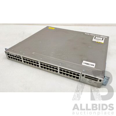 Cisco (WS-C3850-48P-L) Catalyst 3850 Series PoE 48-Port Gigabit Switch