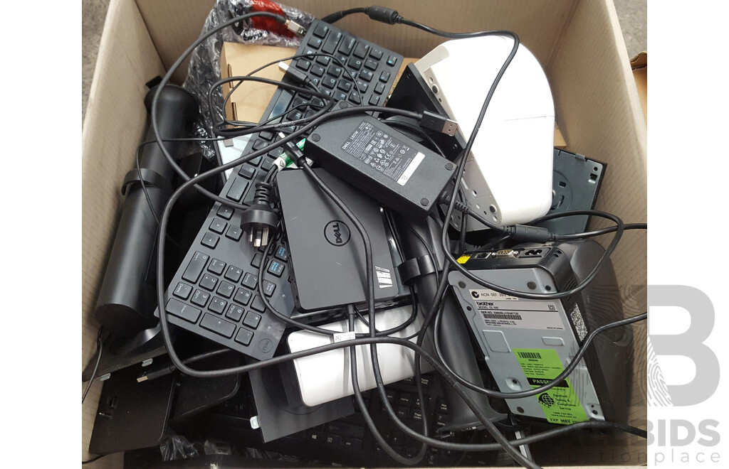 Bulk Lot of Assorted IT/Office Equipment & Accessories