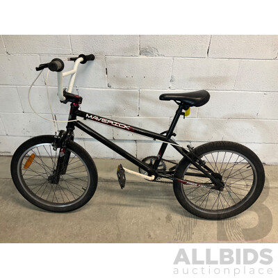 FREE AGENT Maverick BMX Bike Black (49cm Frame)