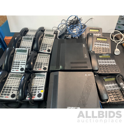 Assorted Office Phone Systems NEC SL1100 and Telstra