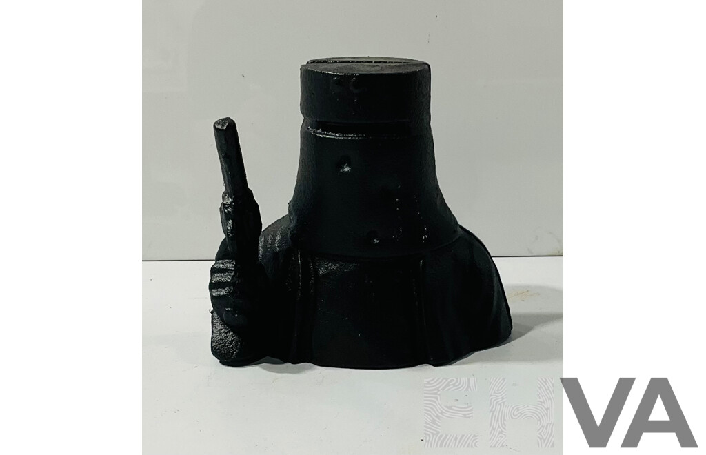 Cast Iron Reproduction Ned Kelly Money Box