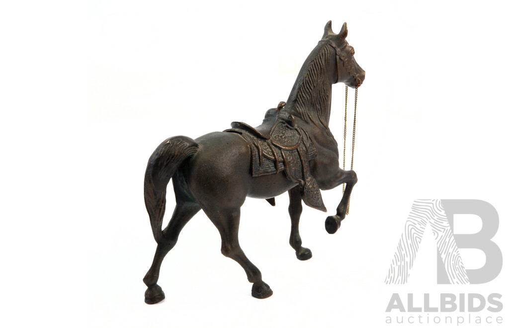 Asian Bronze Equine Figure