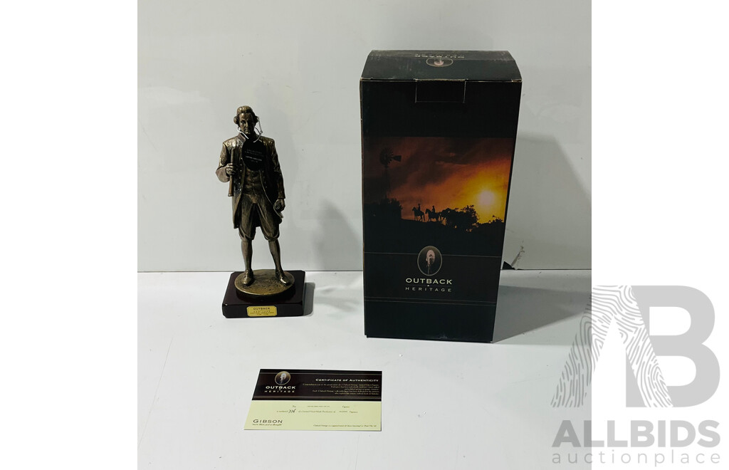 Outback Heritage Captain James Cook Collectors Limited Edition Statue #776/#10,000