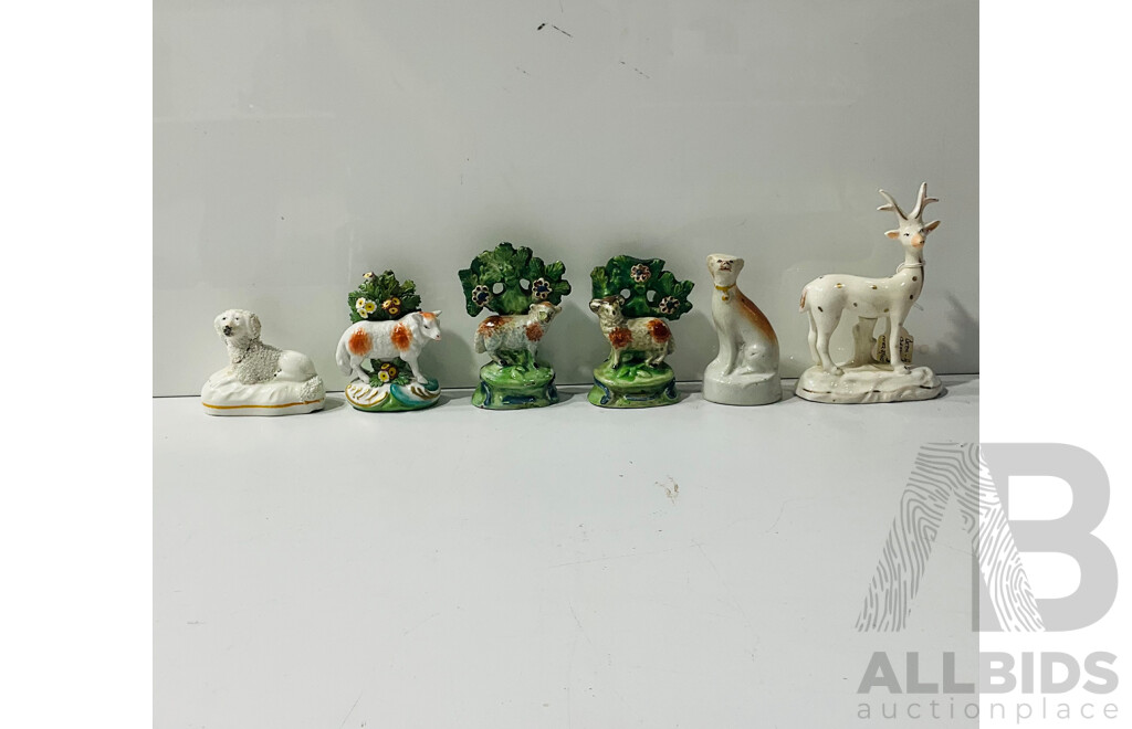 Collection of Small Ceramic Animals