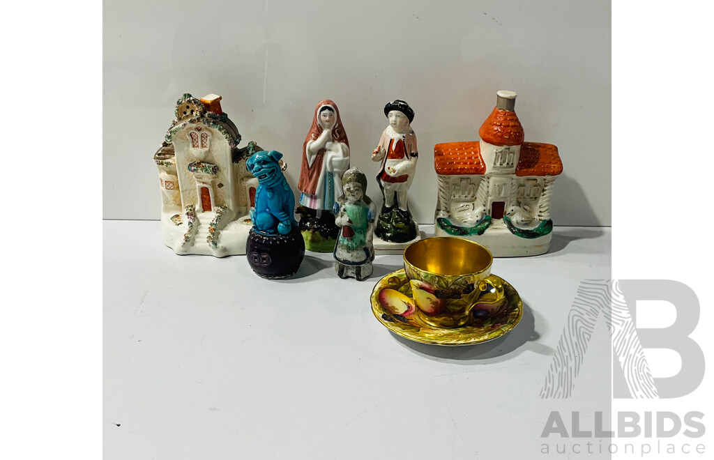 Collection of Interesting Ceramic Figures and Decorations