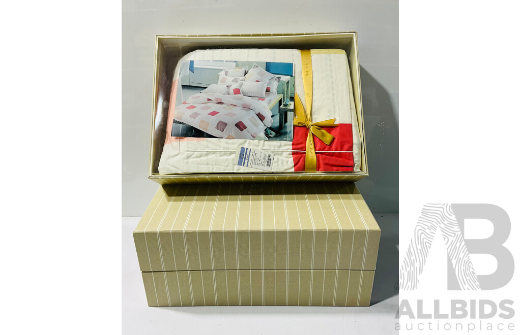 Collection of Three Bed Linen Sets From Monto in Original Packaging