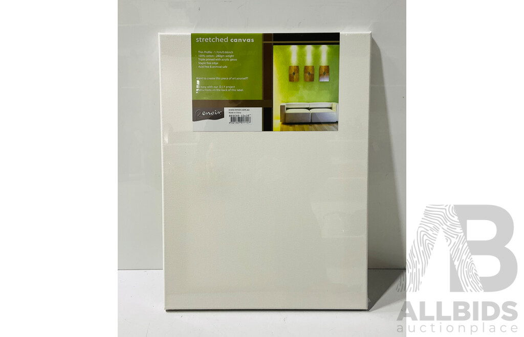 Very Large Quantity of Stretched Canvas Frames in Boxes