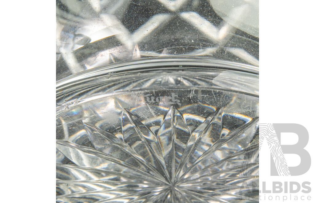 Vintage Stuart Crystal Water Pitcher
