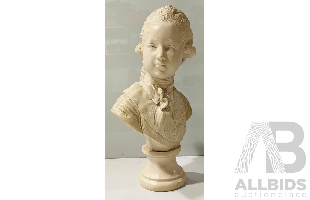 Composite Classically Themed Bust