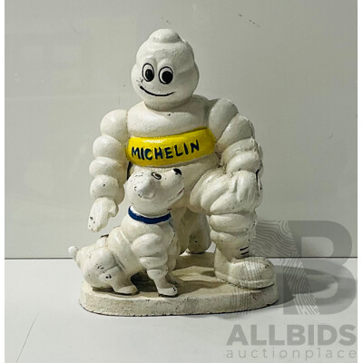 Cast Iron Reproduction Michelin Man Doorstop