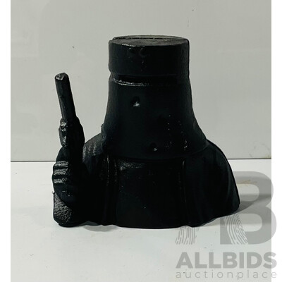 Cast Iron Reproduction Ned Kelly Money Box