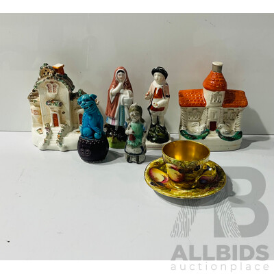 Collection of Interesting Ceramic Figures and Decorations