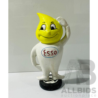 Cast Iron Reproduction Esso Gas Mascot Statue