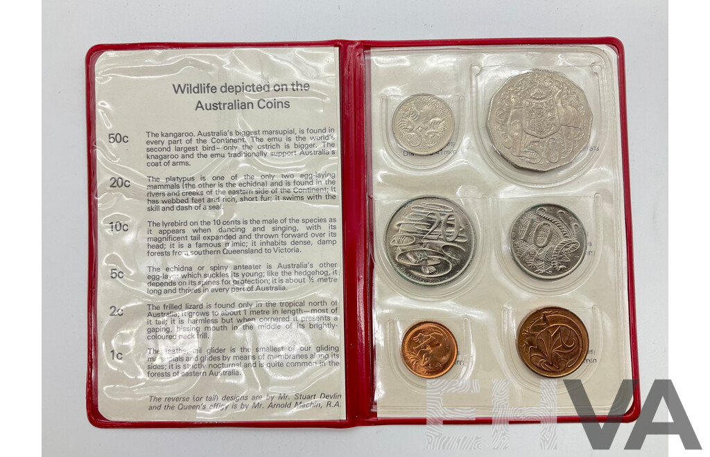 1975 RAM Six Coin Uncirculated Coin Set.