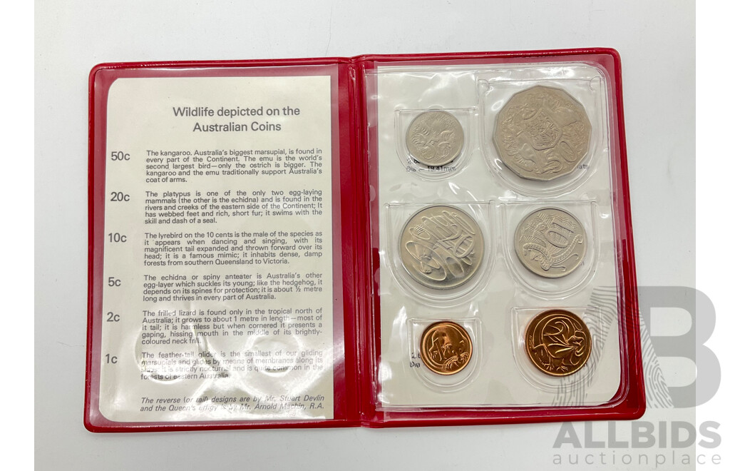 1978 RAM 6 Uncirculated Coin Set.