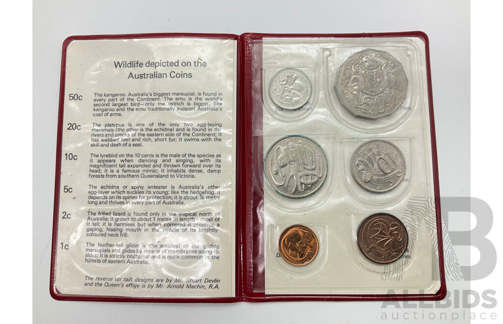 Australian 1976 RAM UNC Six Coin Set