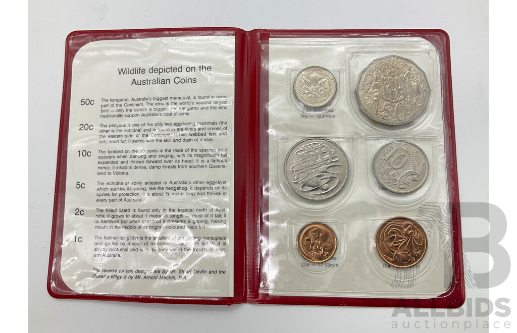 1980 RAM 6 Coin Set.