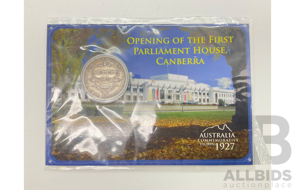 1927 Canberra Florin.