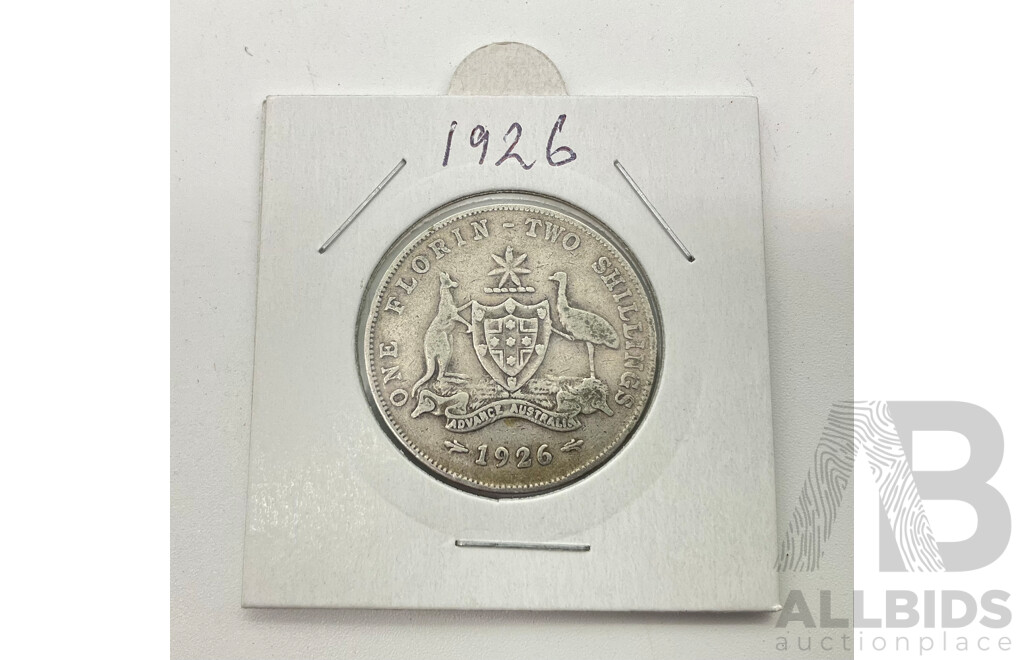 1926 Australian Florin.