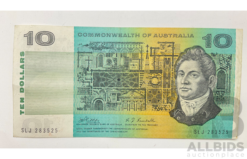 1968 Phillips Randall $10 note R303 SLJ 283525.