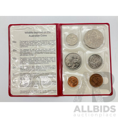 1975 RAM Six Coin Uncirculated Coin Set.