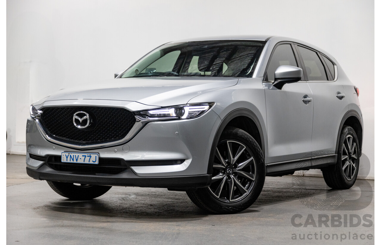 06/2017 Mazda CX-5 Touring (AWD) KF Series MY17 4d Wagon Sonic Silver Metallic Twin Turbo Diesel 2.2L