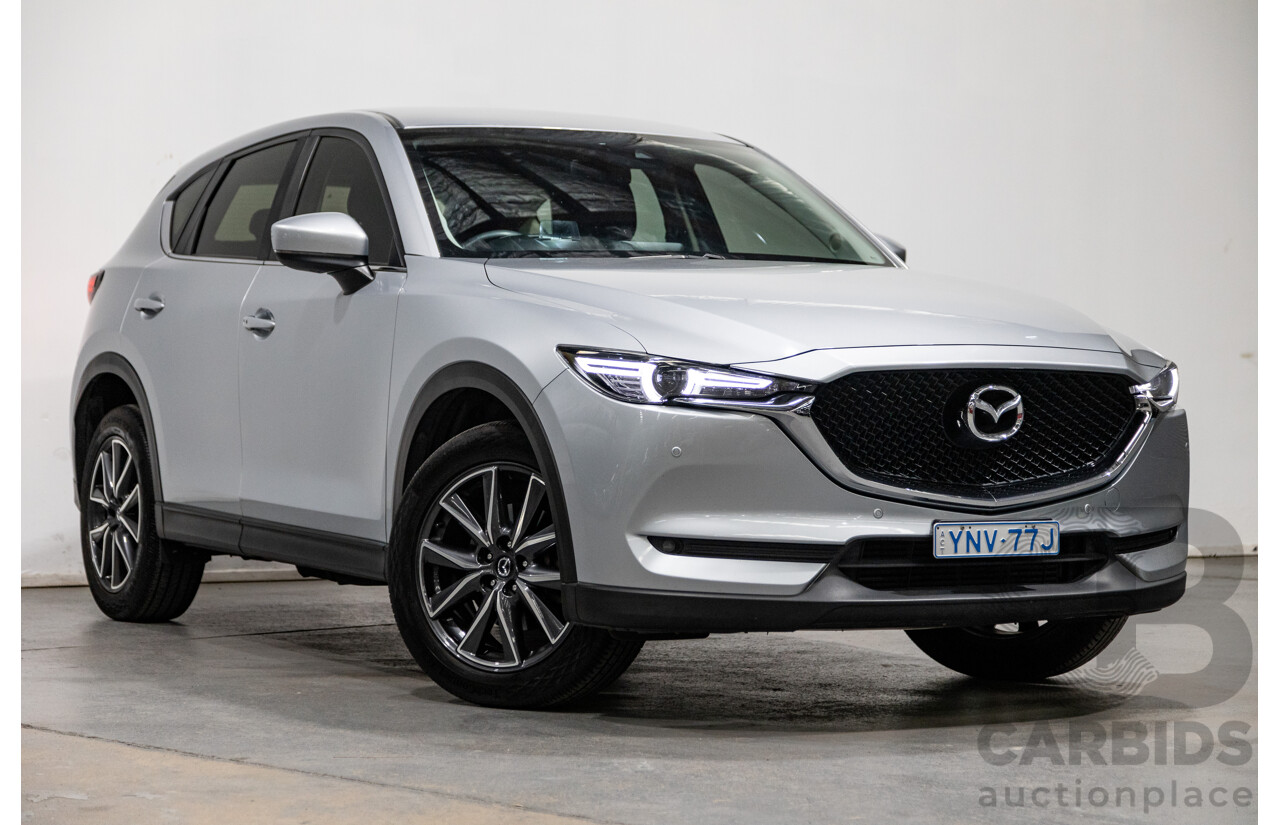 06/2017 Mazda CX-5 Touring (AWD) KF Series MY17 4d Wagon Sonic Silver Metallic Twin Turbo Diesel 2.2L