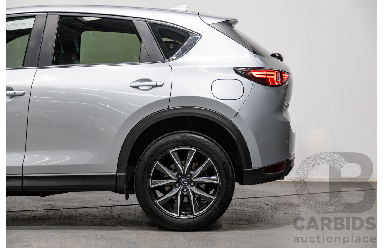 06/2017 Mazda CX-5 Touring (AWD) KF Series MY17 4d Wagon Sonic Silver Metallic Twin Turbo Diesel 2.2L