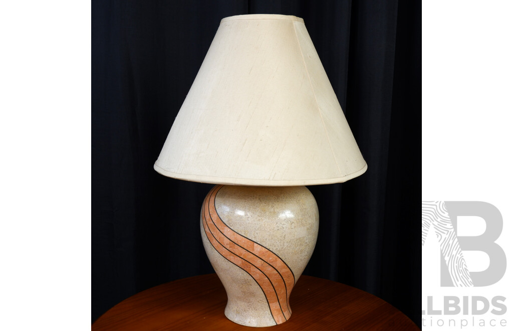 Modern Marble Table Lamp and Another