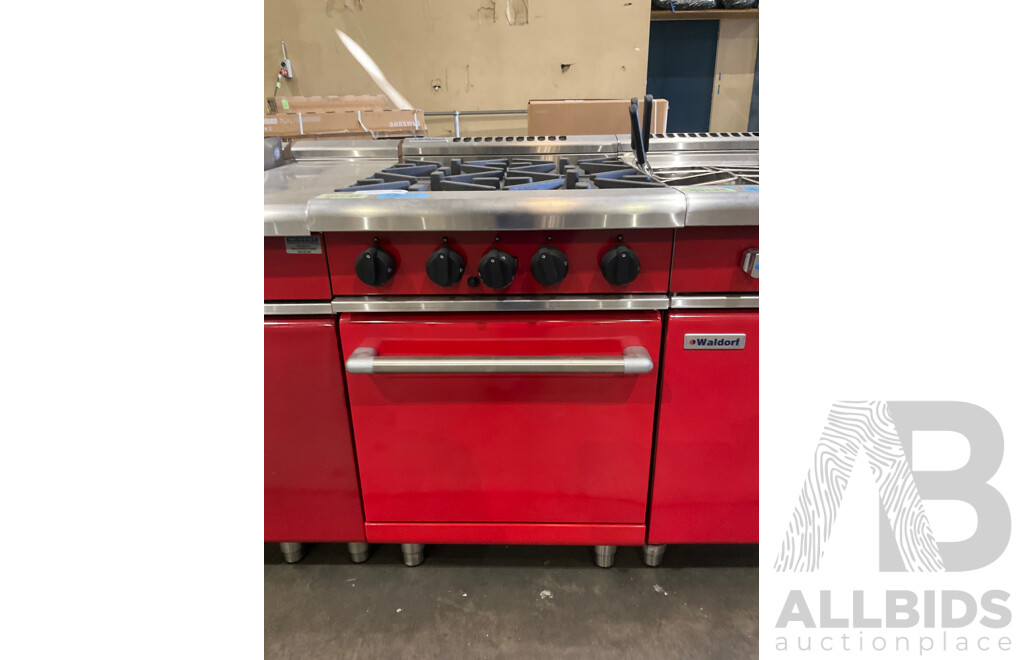 Waldorf Bold RNLB8416G - 600mm Gas Range Static Oven - ORP $10,557