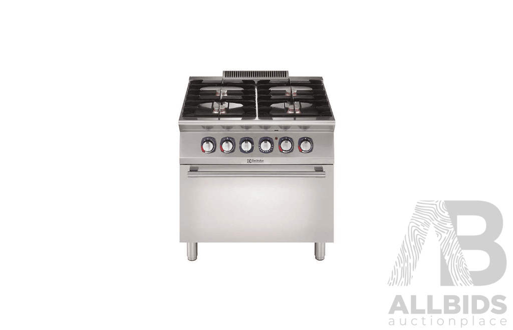 ELECTROLUX PRO 4-Burner Gas Range on Gas Oven - 371168 (E7GCGH4CGA)