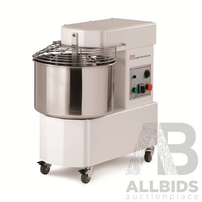 Mecnosud Fixed Head/Bowl Economy Model Spiral Mixer 33Lt (SMM9925 ) - ORP $3,000