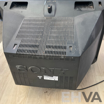 Vintage PALSONIC & SONY Old TV & Two Way Communication System & SHEEN TV Games