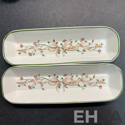 Large Collection of Vintage JOHNSON BROTHERS Eternal Bean Set of 12 Dinner Set & Tea Set