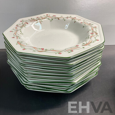 Large Collection of Vintage JOHNSON BROTHERS Eternal Bean Set of 12 Dinner Set & Tea Set