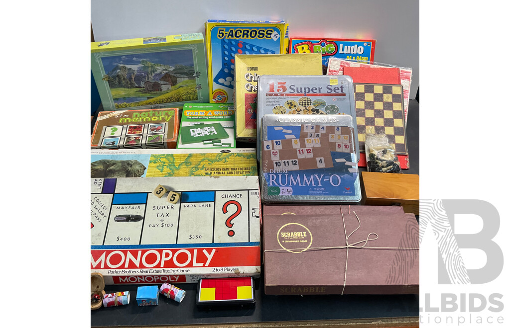 Assorted of Classics Games/ Puzzle and Mini Collection