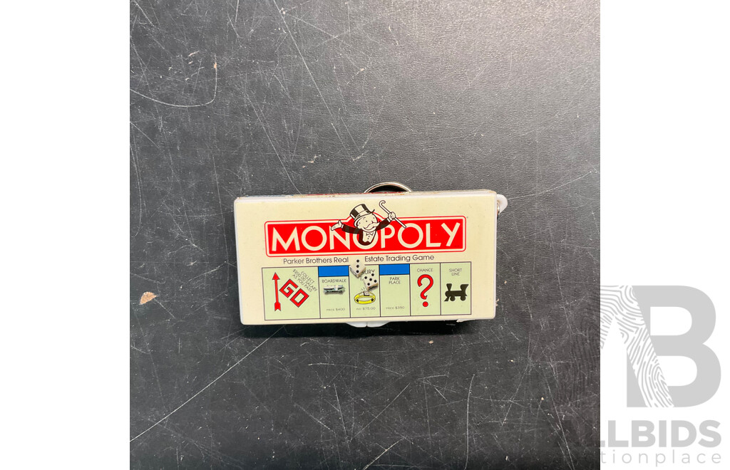 MONOPOLY & Assorted of Board Games/Book