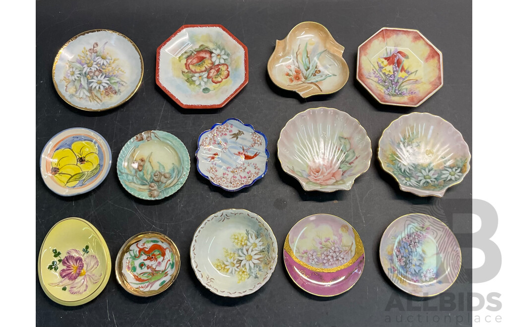 Collectable Vintage Small Plates - Lot of 14