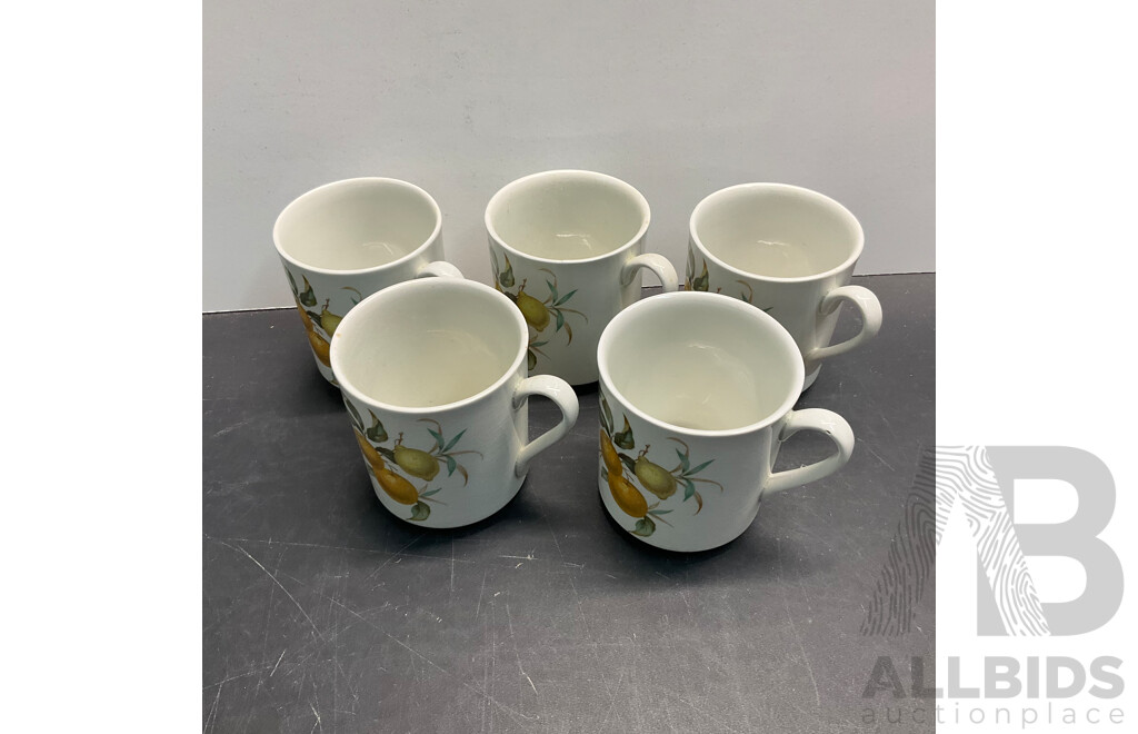 BITTERSWEET by Myott Staffordshire Lemon Tree Dinner Set & Tea Cup Set