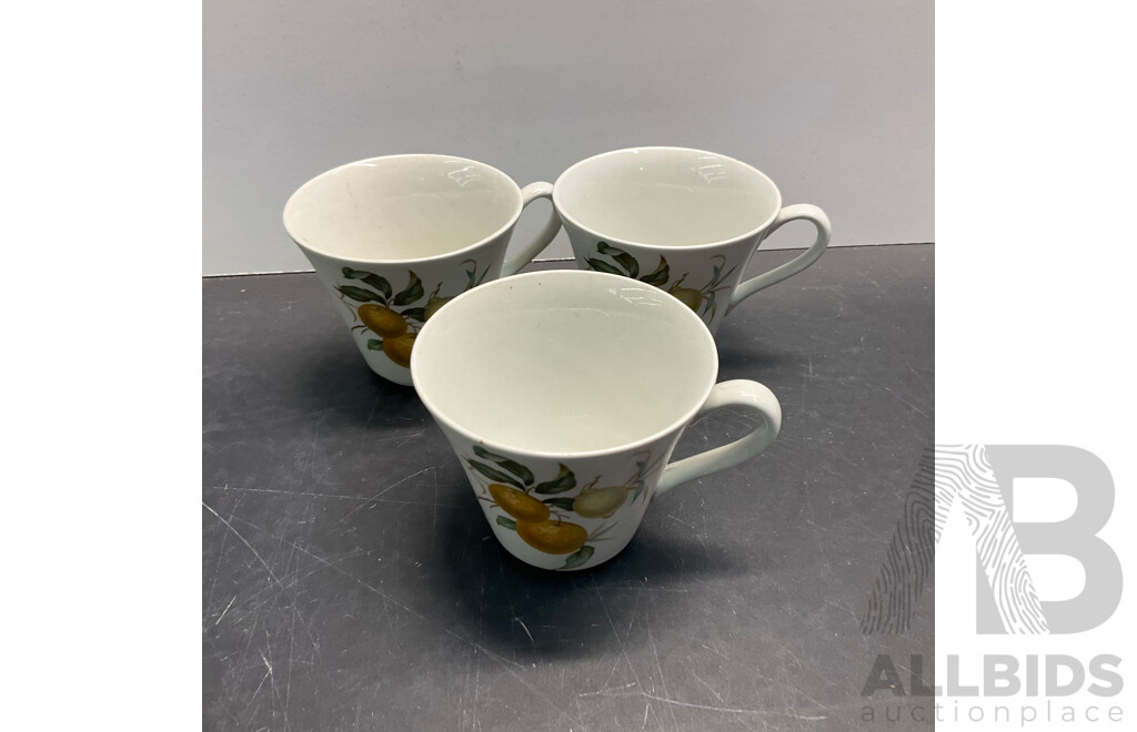 BITTERSWEET by Myott Staffordshire Lemon Tree Dinner Set & Tea Cup Set